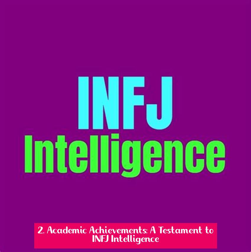 2. Academic Achievements: A Testament to INFJ Intelligence