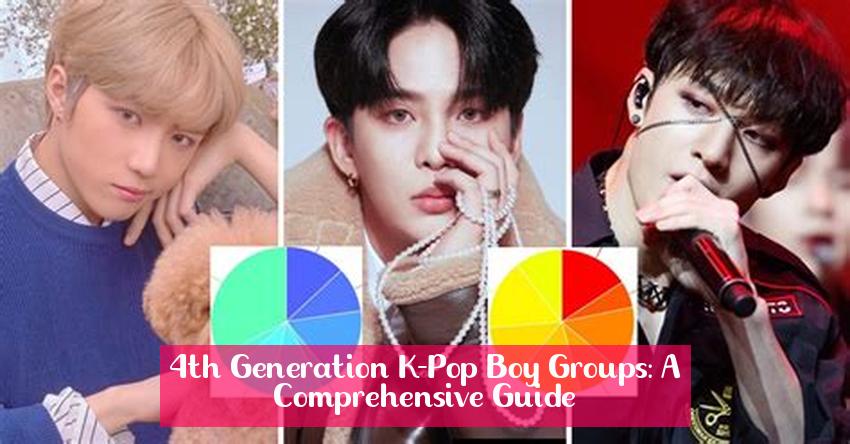 4th Generation K-Pop Boy Groups: A Comprehensive Guide