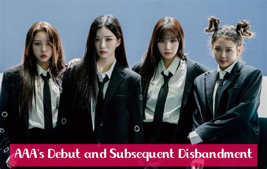 AAA's Debut and Subsequent Disbandment
