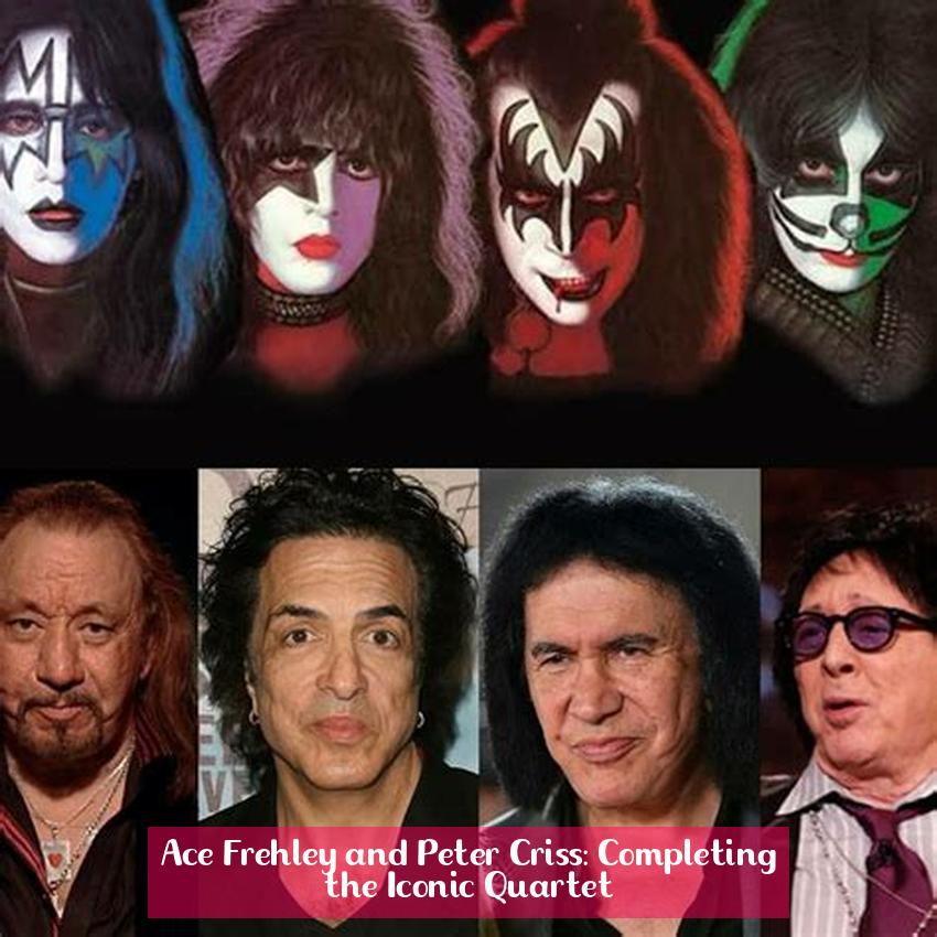 Ace Frehley and Peter Criss: Completing the Iconic Quartet