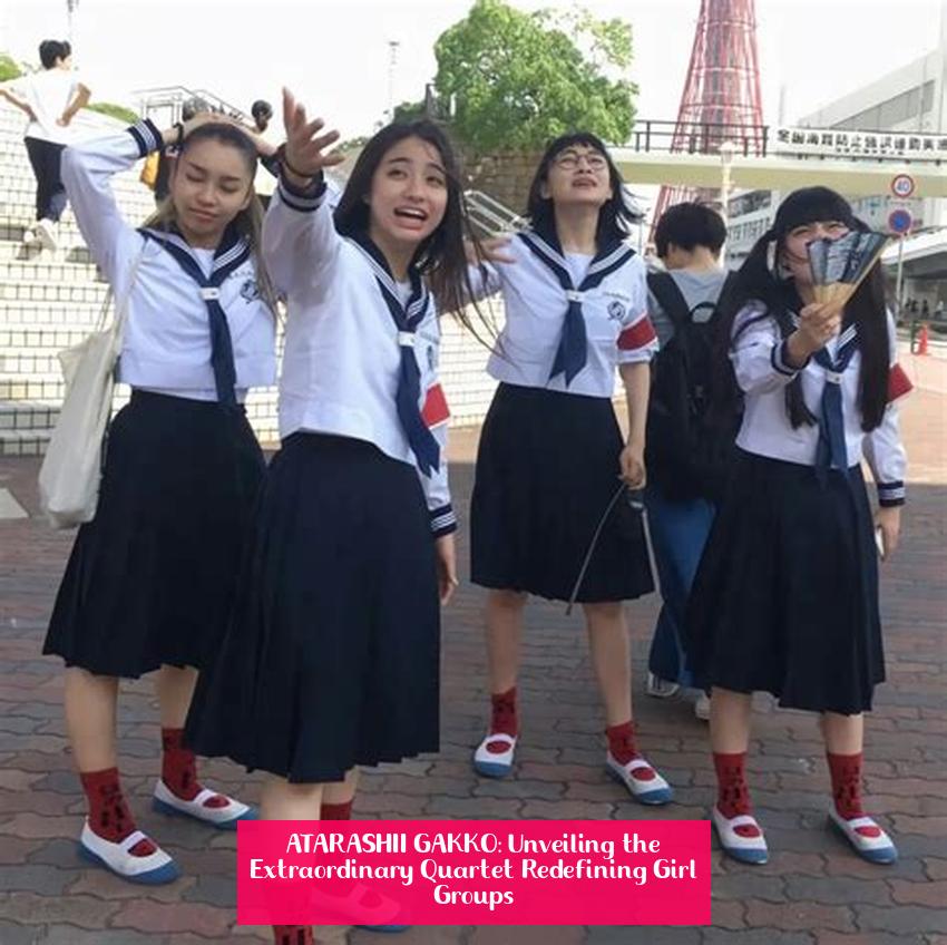 ATARASHII GAKKO: Unveiling the Extraordinary Quartet Redefining Girl Groups