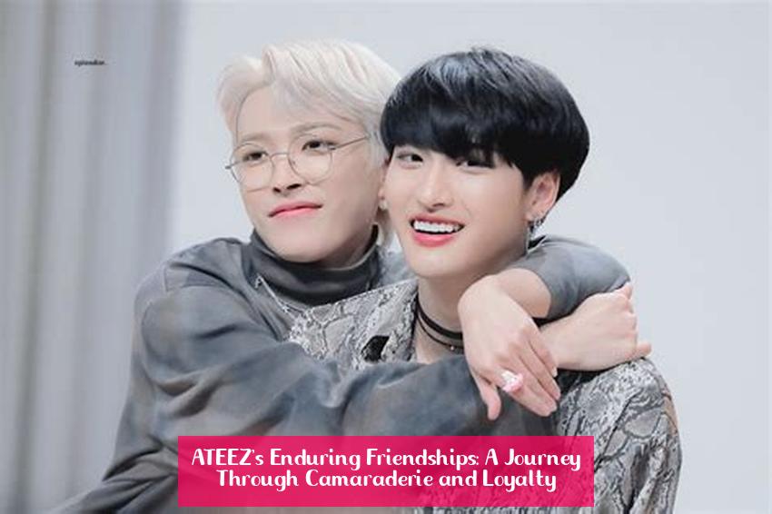 ATEEZ's Enduring Friendships: A Journey Through Camaraderie and Loyalty