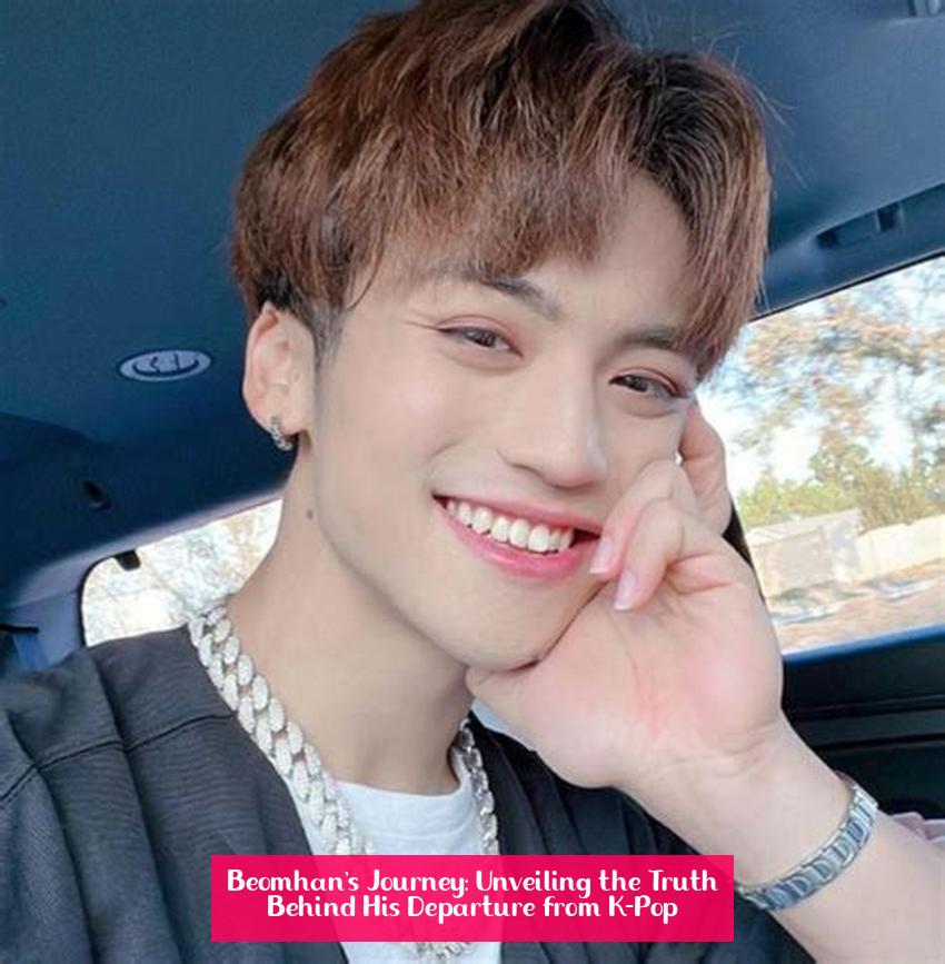 Beomhan's Journey: Unveiling the Truth Behind His Departure from K-Pop