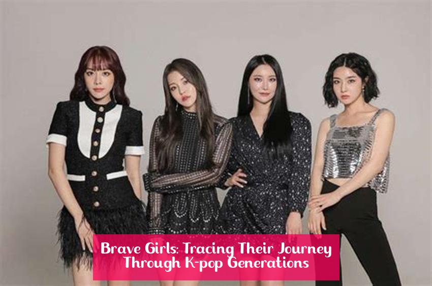 Brave Girls: Tracing Their Journey Through K-pop Generations