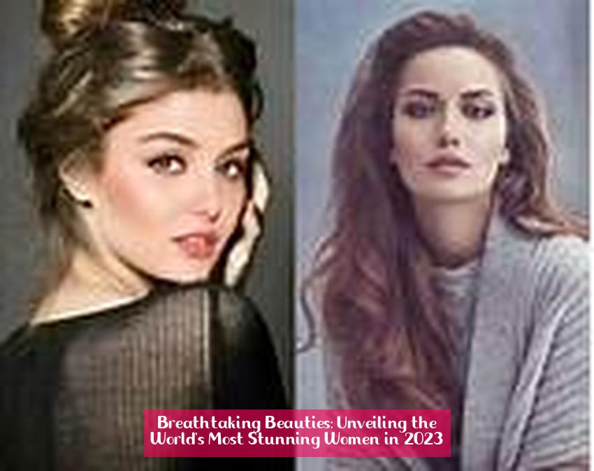 Breathtaking Beauties: Unveiling the World's Most Stunning Women in 2023