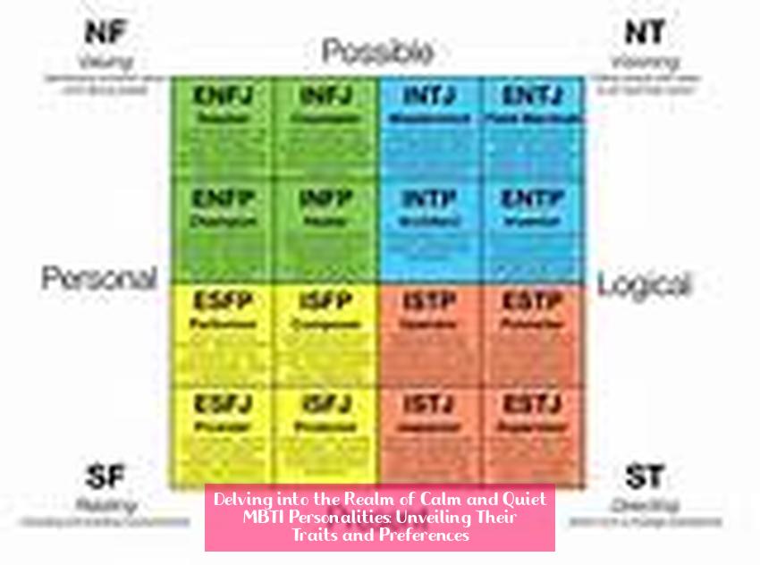 Delving into the Realm of Calm and Quiet MBTI Personalities: Unveiling Their Traits and Preferences
