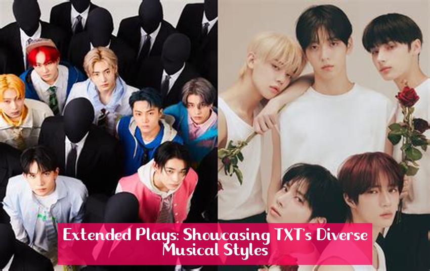 Extended Plays: Showcasing TXT's Diverse Musical Styles