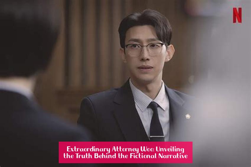 Extraordinary Attorney Woo: Unveiling the Truth Behind the Fictional Narrative