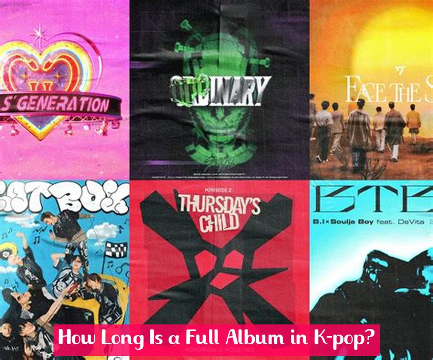 How Long Is a Full Album in K-pop?