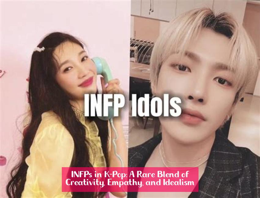 INFPs in K-Pop: A Rare Blend of Creativity, Empathy, and Idealism