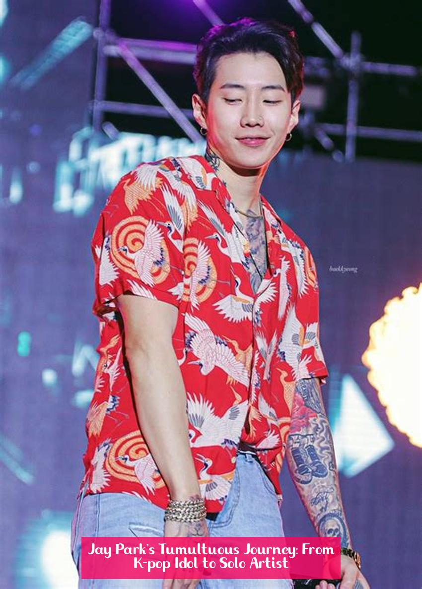 Jay Park's Tumultuous Journey: From K-pop Idol to Solo Artist