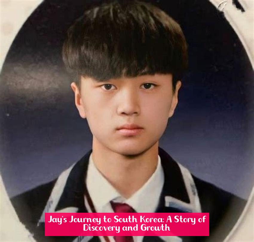 Jay's Journey to South Korea: A Story of Discovery and Growth
