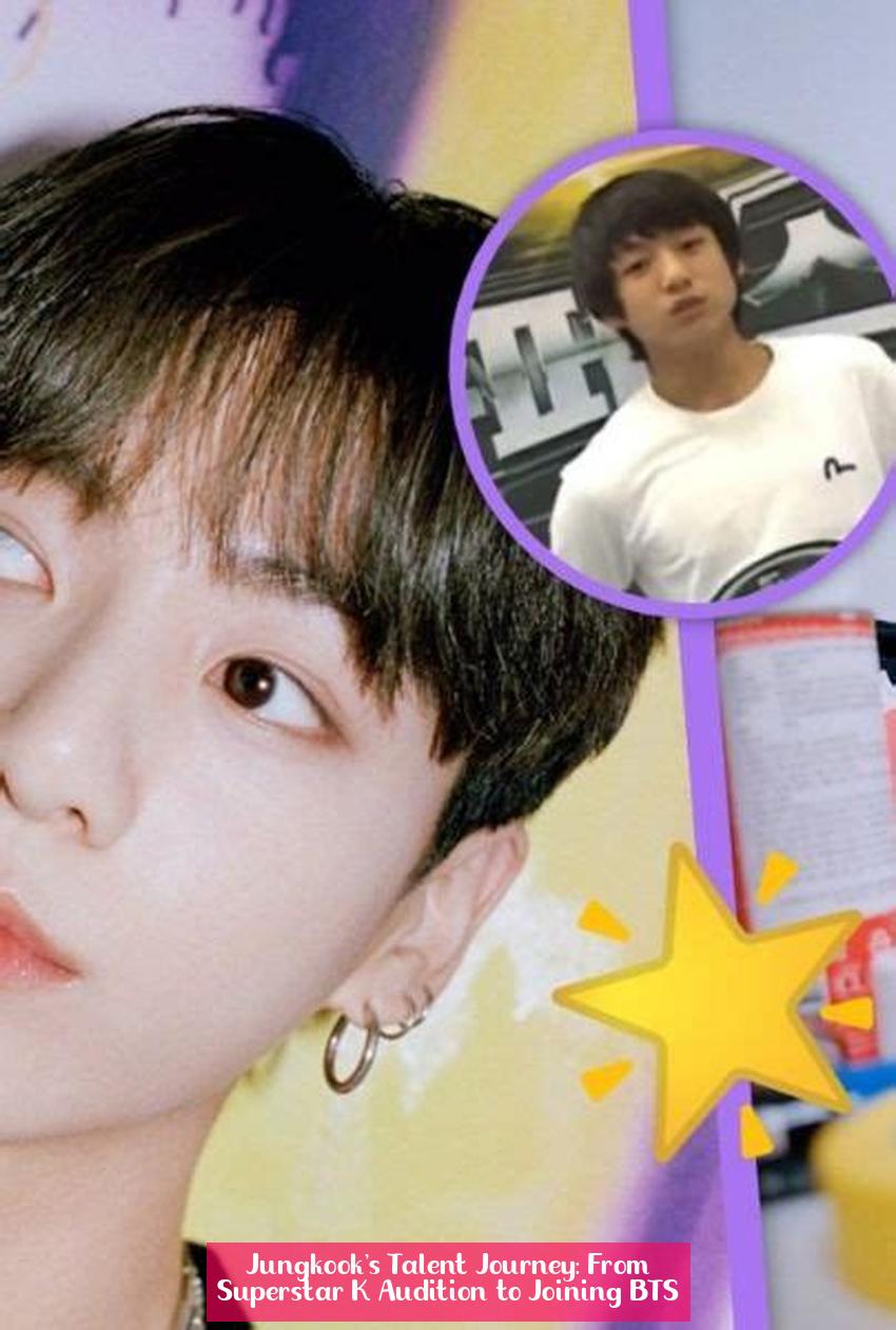 Jungkook's Talent Journey: From Superstar K Audition to Joining BTS