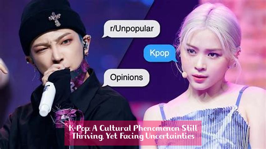 K-Pop: A Cultural Phenomenon Still Thriving, Yet Facing Uncertainties