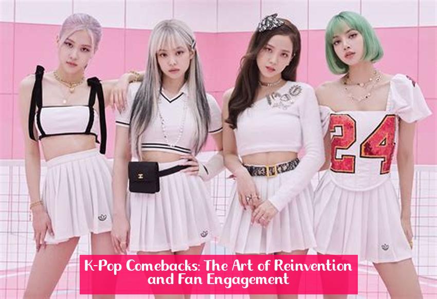 K-Pop Comebacks: The Art of Reinvention and Fan Engagement
