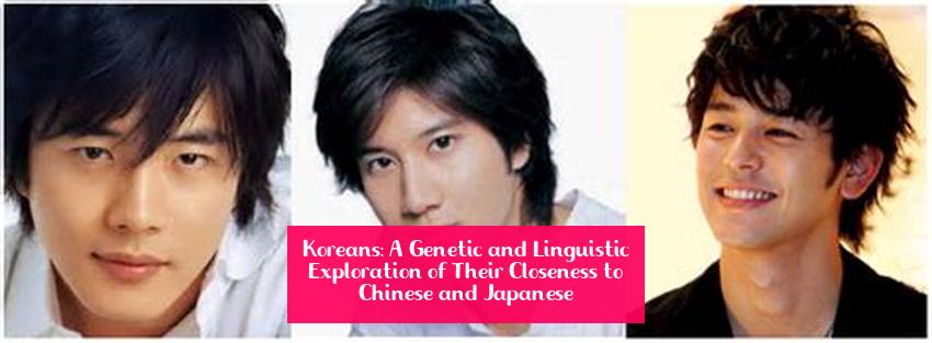 Koreans: A Genetic and Linguistic Exploration of Their Closeness to Chinese and Japanese
