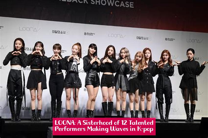 LOONA: A Sisterhood of 12 Talented Performers Making Waves in K-pop