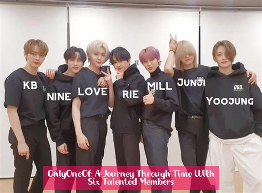 OnlyOneOf: A Journey Through Time With Six Talented Members