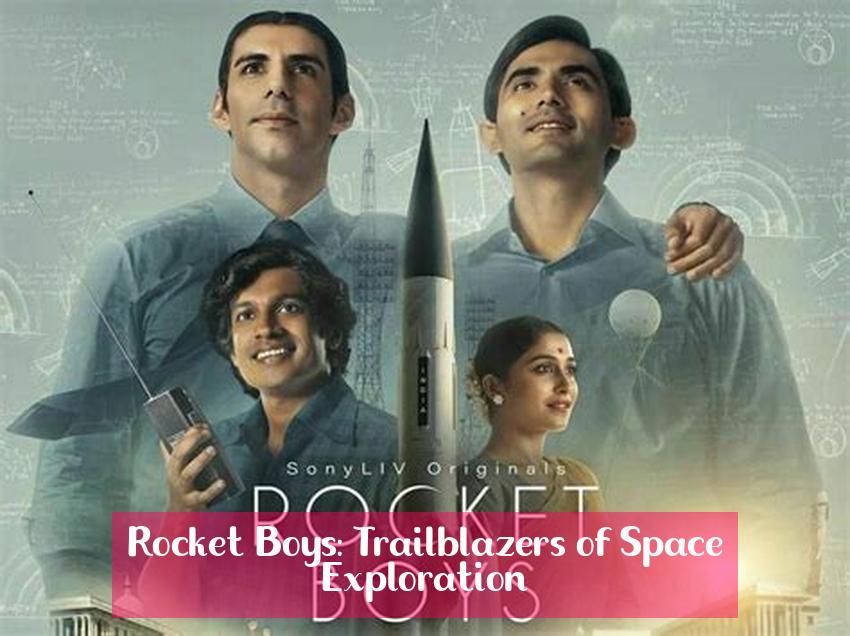 Rocket Boys: Trailblazers of Space Exploration