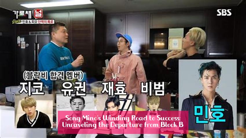 Song Mino's Winding Road to Success: Unraveling the Departure from Block B