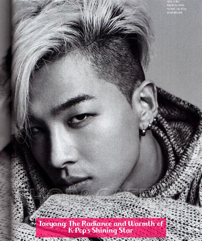 Taeyang: The Radiance and Warmth of K-Pop's Shining Star