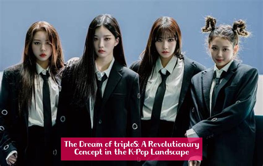 The Dream of tripleS: A Revolutionary Concept in the K-Pop Landscape