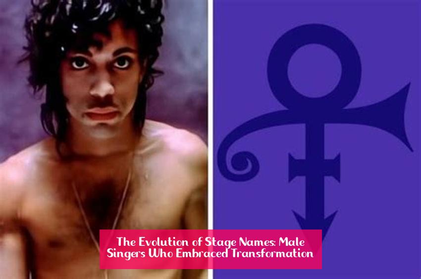 The Evolution of Stage Names: Male Singers Who Embraced Transformation