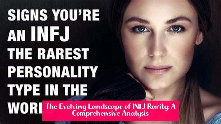 The Evolving Landscape of INFJ Rarity: A Comprehensive Analysis