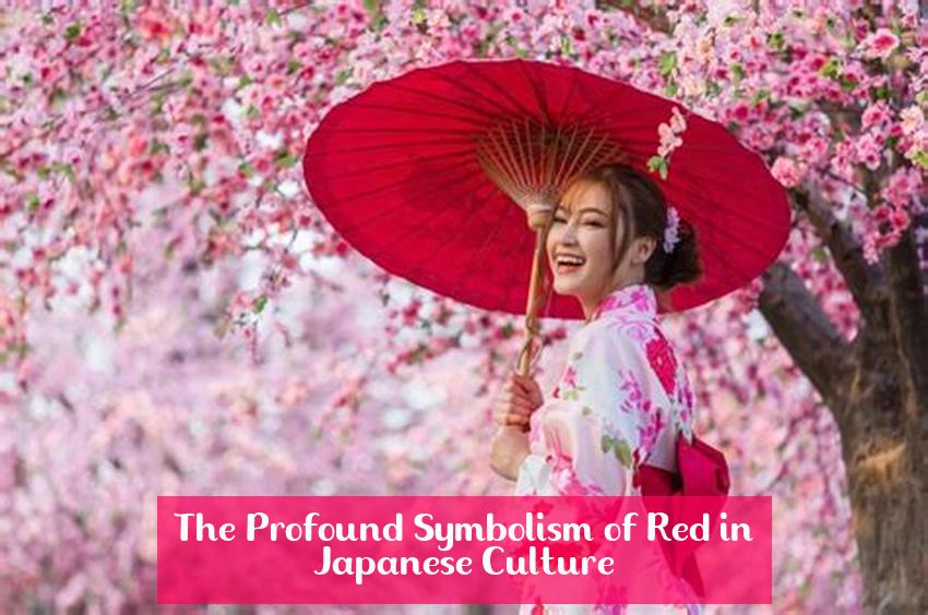 The Profound Symbolism of Red in Japanese Culture