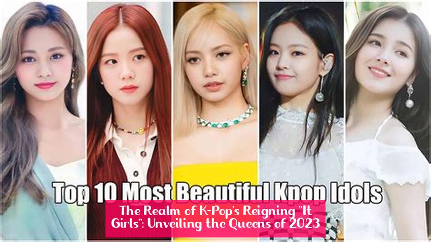 The Realm of K-Pop's Reigning "It Girls": Unveiling the Queens of 2023