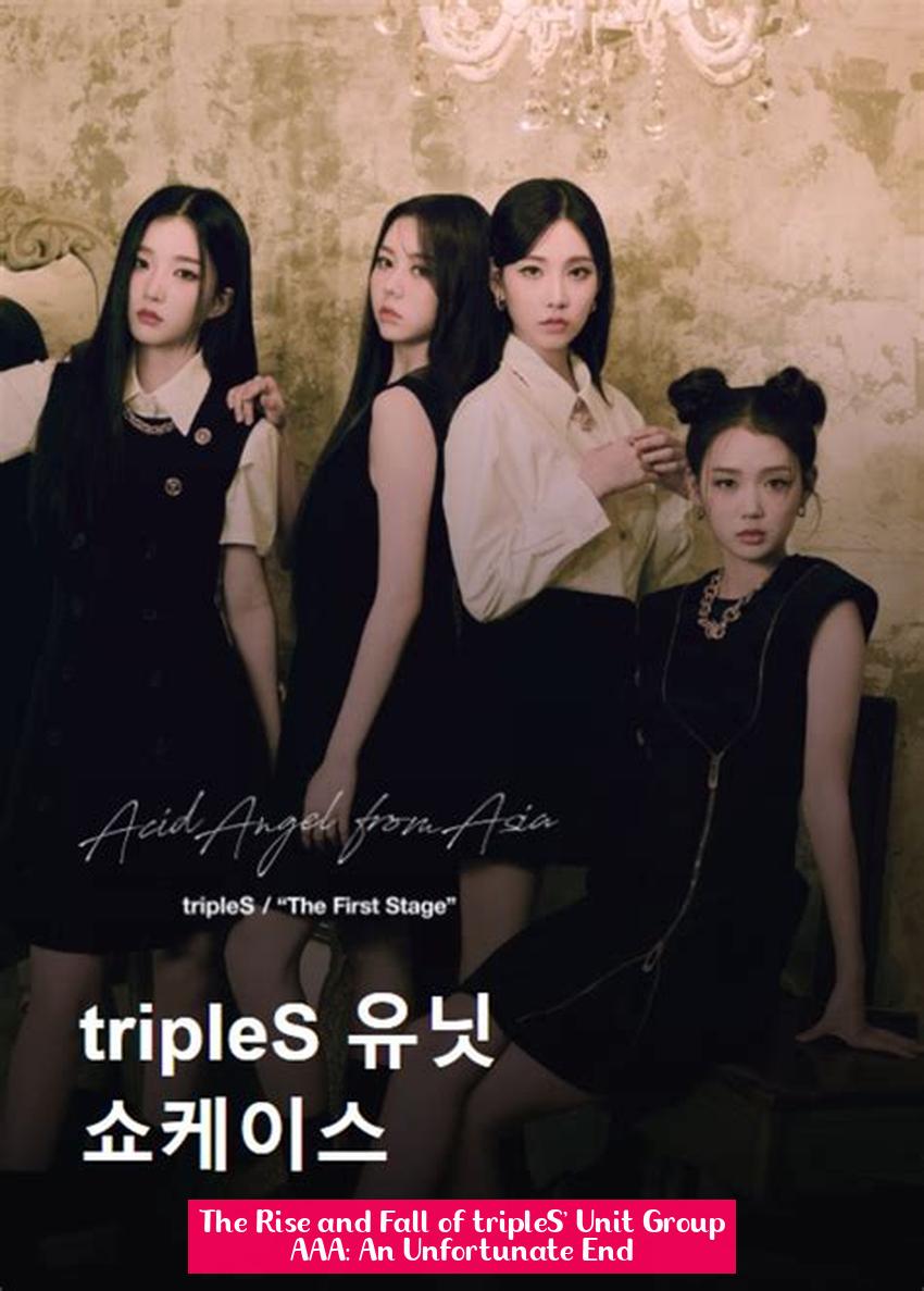 The Rise and Fall of tripleS' Unit Group AAA: An Unfortunate End