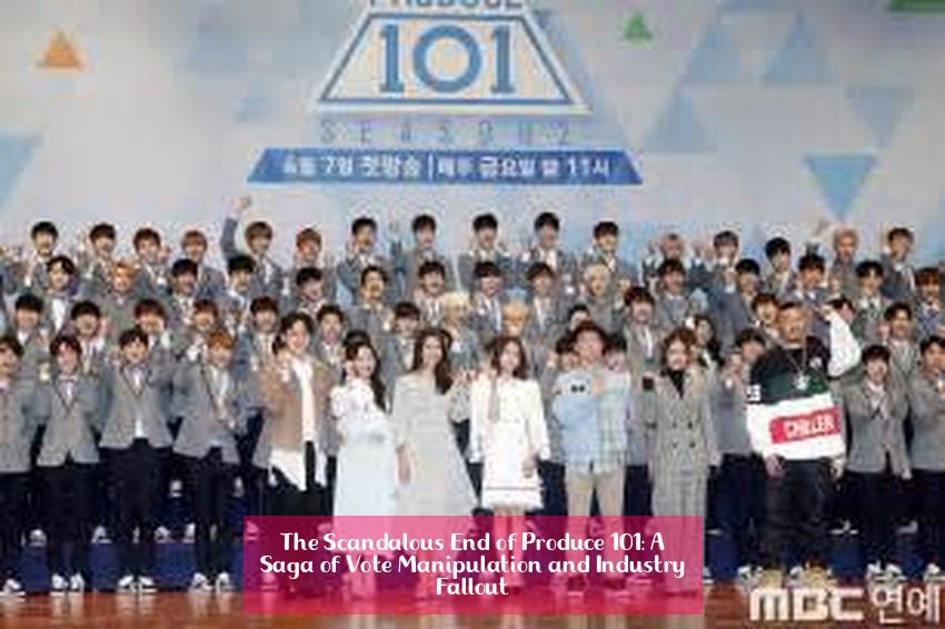 The Scandalous End of Produce 101: A Saga of Vote Manipulation and Industry Fallout