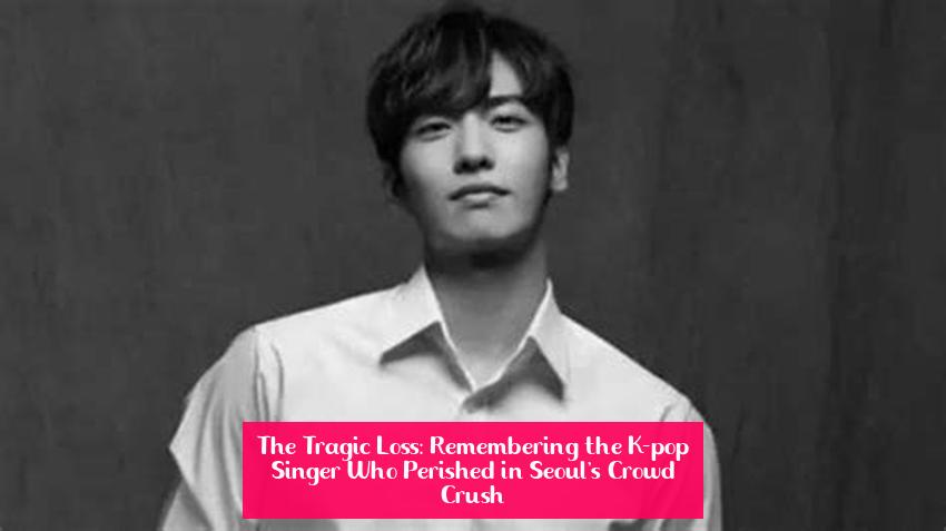 The Tragic Loss: Remembering the K-pop Singer Who Perished in Seoul's Crowd Crush