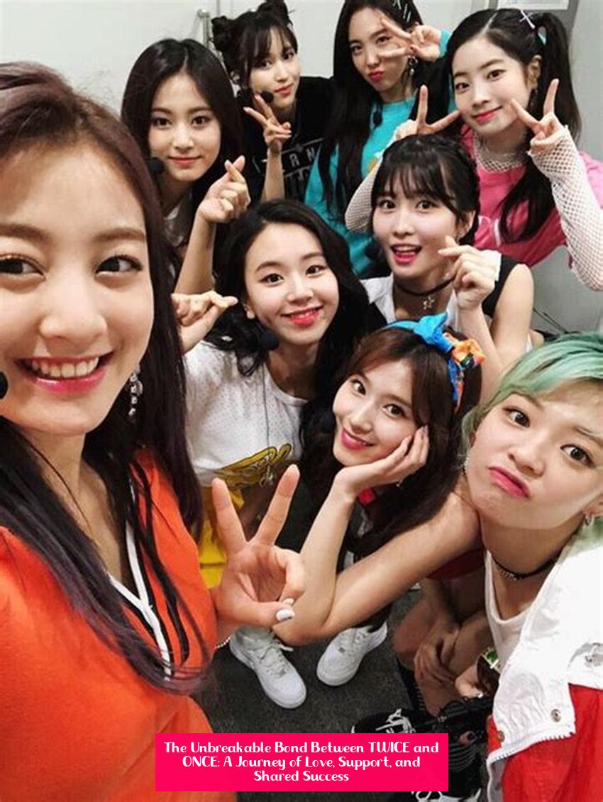 The Unbreakable Bond Between TWICE and ONCE: A Journey of Love, Support, and Shared Success