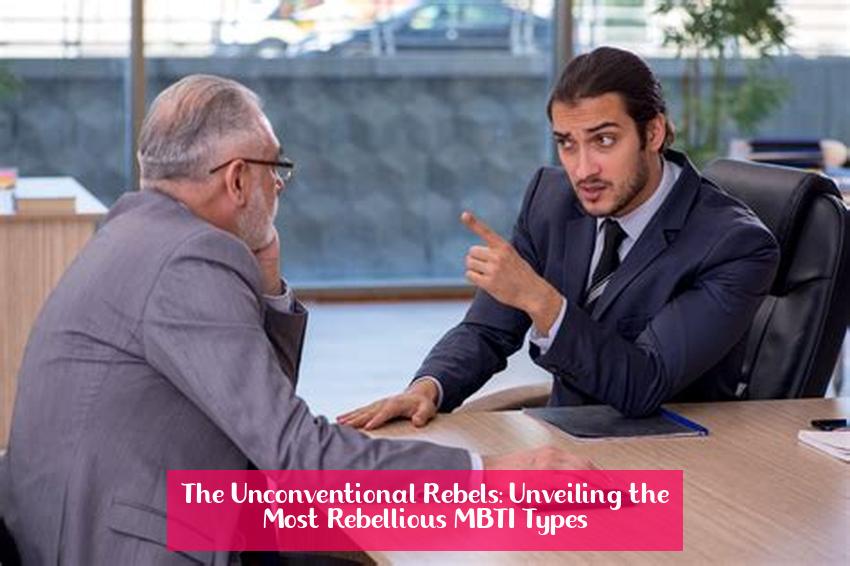 The Unconventional Rebels: Unveiling the Most Rebellious MBTI Types