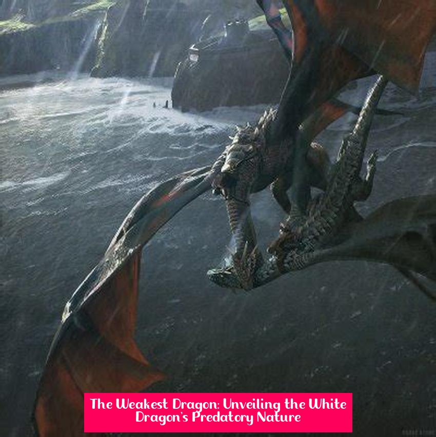 The Weakest Dragon: Unveiling the White Dragon's Predatory Nature