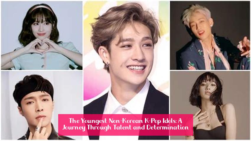 The Youngest Non-Korean K-Pop Idols: A Journey Through Talent and Determination