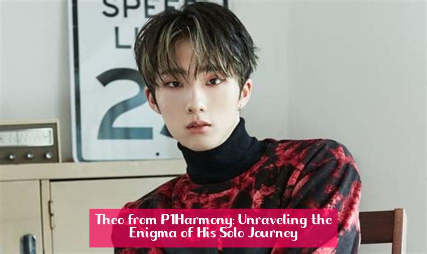 Theo from P1Harmony: Unraveling the Enigma of His Solo Journey