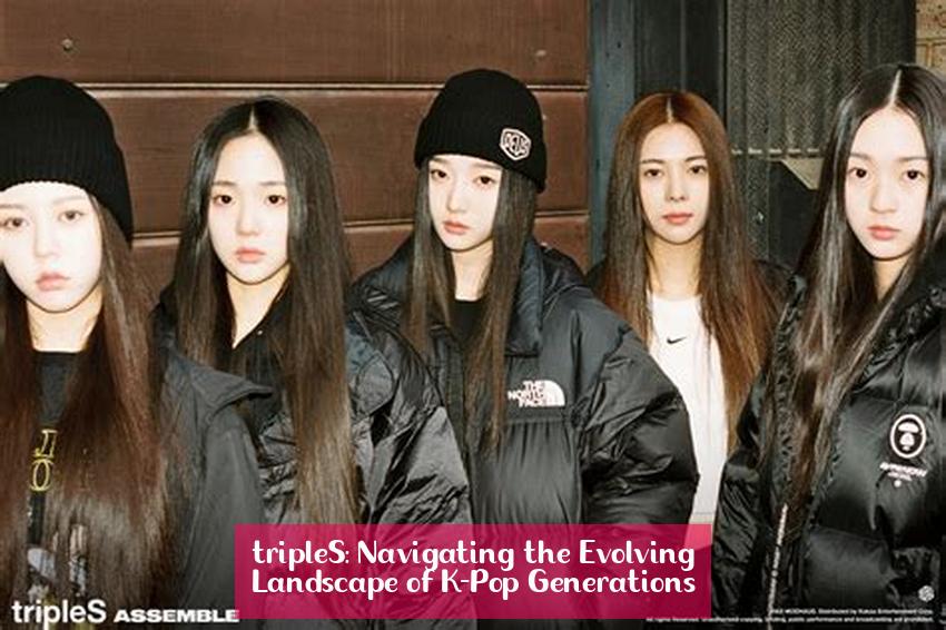 tripleS: Navigating the Evolving Landscape of K-Pop Generations