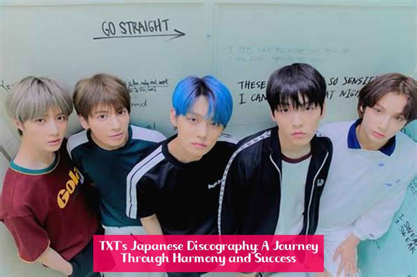 TXT's Japanese Discography: A Journey Through Harmony and Success