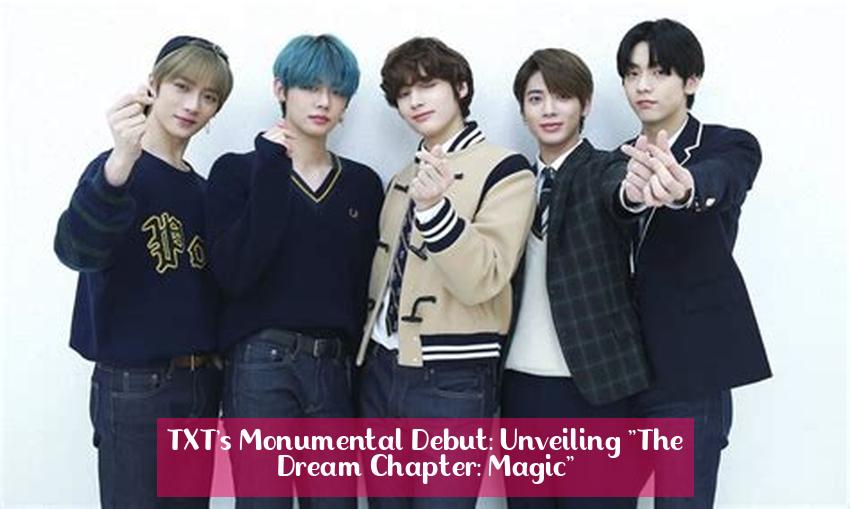 TXT's Monumental Debut: Unveiling "The Dream Chapter: Magic"