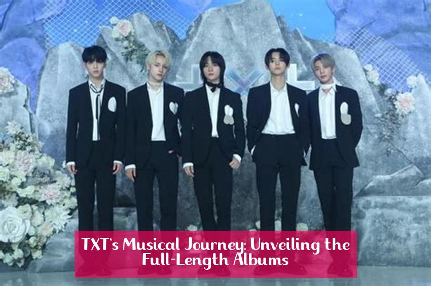 TXT's Musical Journey: Unveiling the Full-Length Albums