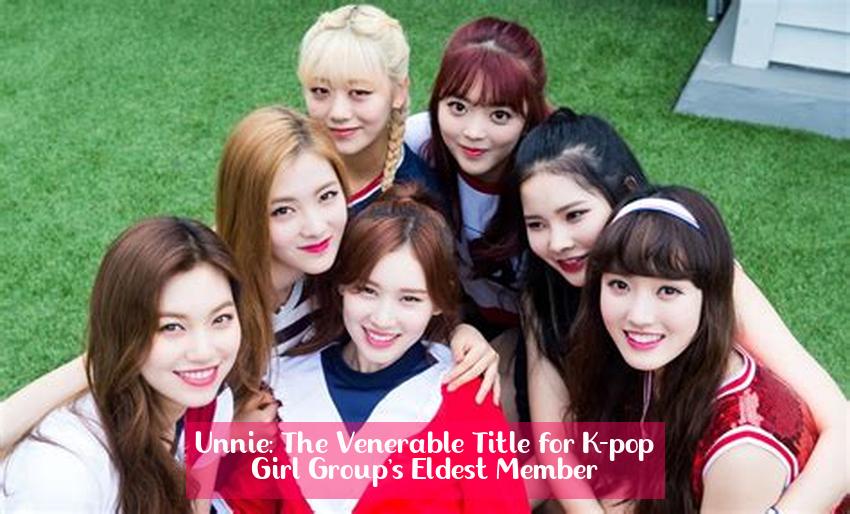 Unnie: The Venerable Title for K-pop Girl Group's Eldest Member