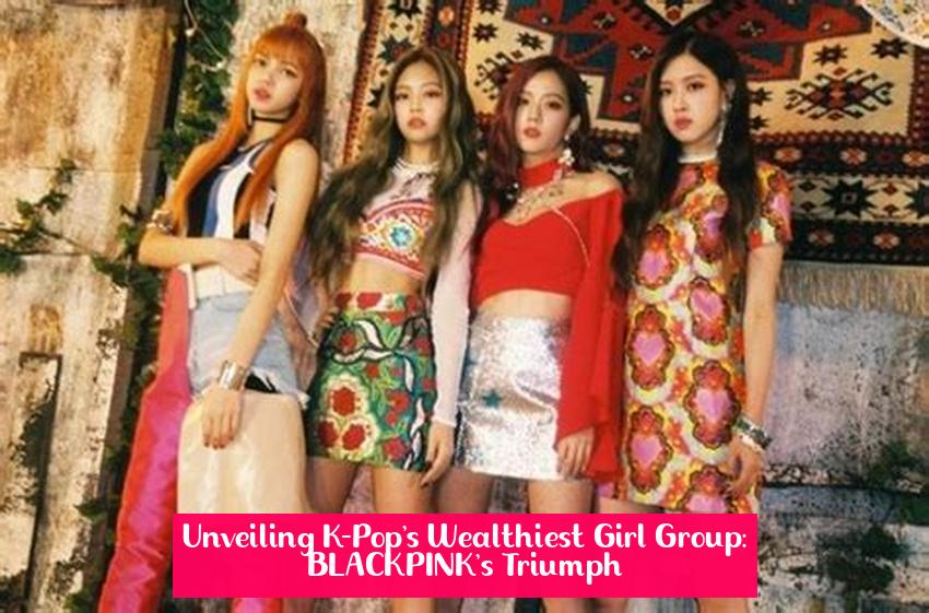 Unveiling K-Pop's Wealthiest Girl Group: BLACKPINK's Triumph