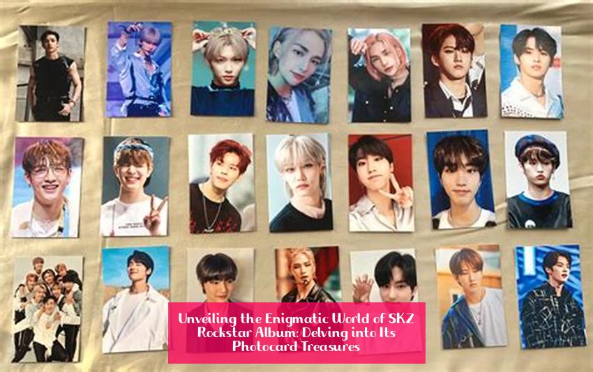 Unveiling the Enigmatic World of SKZ Rockstar Album: Delving into Its Photocard Treasures
