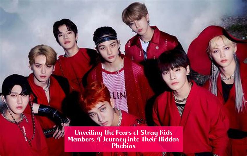 Unveiling the Fears of Stray Kids Members: A Journey into Their Hidden Phobias