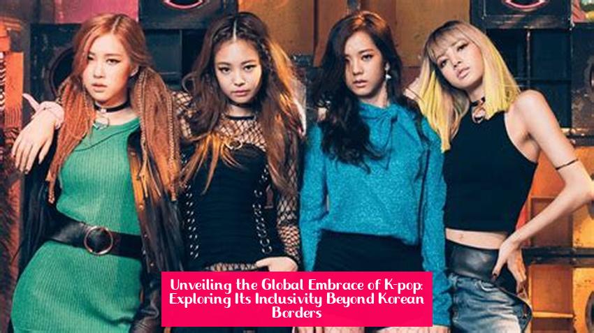 Unveiling the Global Embrace of K-pop: Exploring Its Inclusivity Beyond Korean Borders