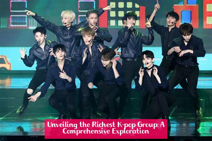 Unveiling the Richest K-pop Group: A Comprehensive Exploration