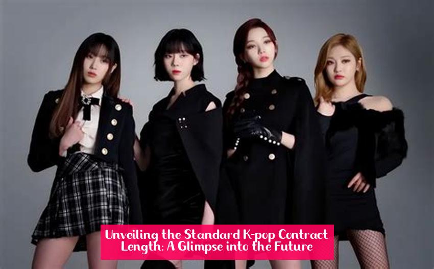 Unveiling the Standard K-pop Contract Length: A Glimpse into the Future