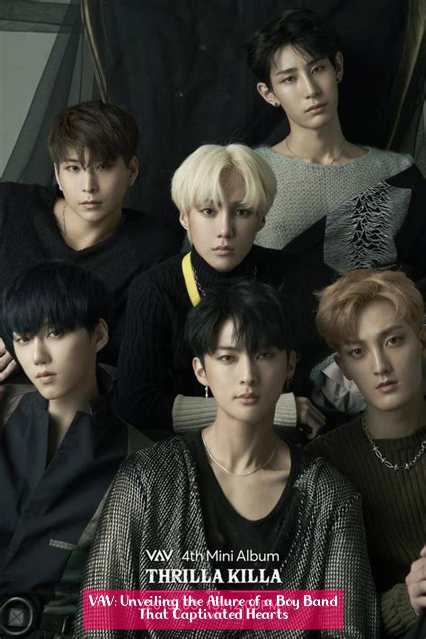 VAV: Unveiling the Allure of a Boy Band That Captivated Hearts